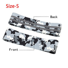 Load image into Gallery viewer, Anti Slip Cotton Hip Band Sport Yoga Resistance Bands Booty Fitness Elastic Bands Home Gym Strength Training Pull Rope Equipment