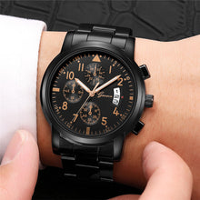 Load image into Gallery viewer, 2019 Geneva Fashion Simple Men Women Watch Luxury Stainless Steel Strap Business Mens Clock Quartz Wrist Watches montre homme