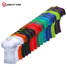 Load image into Gallery viewer, Outto Men&#39;s Gym Shirt Running Fitness Sport Training Short Sleeve Top #126
