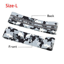 Load image into Gallery viewer, Anti Slip Cotton Hip Band Sport Yoga Resistance Bands Booty Fitness Elastic Bands Home Gym Strength Training Pull Rope Equipment

