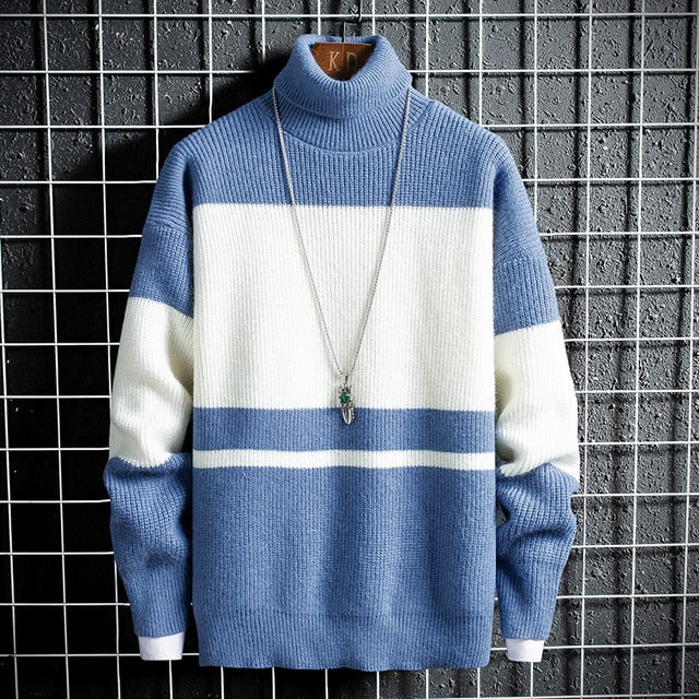 Men sweater new arrival 2019 autumn winter Soft Sweater Thick Knitted Pullover Korean harajuku homme sweaters warm wool clothing