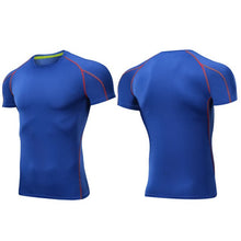 Load image into Gallery viewer, Outto Men&#39;s Gym Shirt Running Fitness Sport Training Short Sleeve Top #126
