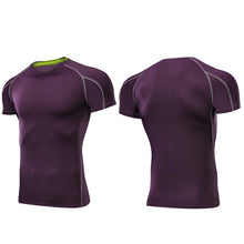 Load image into Gallery viewer, Outto Men&#39;s Gym Shirt Running Fitness Sport Training Short Sleeve Top #126
