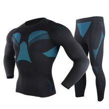 Load image into Gallery viewer, MTB Cycling Jersey Set Men Women Ski Thermal Underwear Sport Riding Compression Base Layer Suit Fitness Skinsuit Bike Clothing
