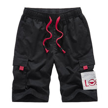 Load image into Gallery viewer, 2020 Mens shorts Newest Summer Casual Shorts Men Cotton Fashion Hip Hop Men Ribbons Design Shorts Male Shorts homme plus size

