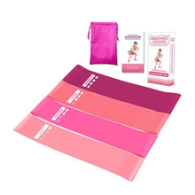Load image into Gallery viewer, Pink Resistance Bands Fitness Elastic Band Natural Latex Mini Sport Gym Workout Expander Training Yoga Pilates Exercise

