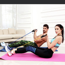 Load image into Gallery viewer, Fitness Resistance Bands Gym Sport Band Workout Elastic Bands Expander Pull Rope Tubes Exercise Equipment Home Yoga Pilates
