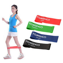 Load image into Gallery viewer, TOMSHOO Fitness Equipment Exercise Resistance Bands Gym Strength Training Loops Bands Workout Bands Physical Therapy Sport Home
