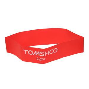TOMSHOO Fitness Equipment Exercise Resistance Bands Gym Strength Training Loops Bands Workout Bands Physical Therapy Sport Home