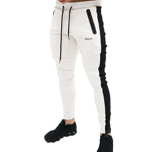 Black Gym Sweatpants Joggers Skinny Pants Men Casual Trousers Male Fitness Training Cotton Track Pants Running Sport Sportswear
