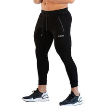 Load image into Gallery viewer, YEMEKE Mens Joggers Sweatpants Running Sport Cotton Skinny Pants Gym Fitness Sportswear Trousers Male Training Track Pants
