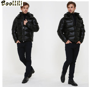 Boollili Men's Down Jacket Winter Coat Men Clothes 2020 Short Puffer Jacket Warm Doan Coat Men's Jackets Doudoune Homme