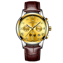 Load image into Gallery viewer, MEGALITH Luxury Luminous Watches Men Waterproof Stainless Steel Analogue Wrist Watch Chronograph Date Quartz Watch Montre Homme
