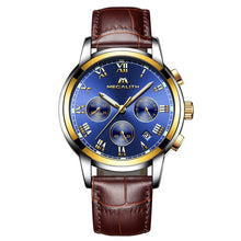 Load image into Gallery viewer, MEGALITH Luxury Luminous Watches Men Waterproof Stainless Steel Analogue Wrist Watch Chronograph Date Quartz Watch Montre Homme
