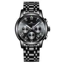 Load image into Gallery viewer, MEGALITH Luxury Luminous Watches Men Waterproof Stainless Steel Analogue Wrist Watch Chronograph Date Quartz Watch Montre Homme
