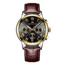 Load image into Gallery viewer, MEGALITH Luxury Luminous Watches Men Waterproof Stainless Steel Analogue Wrist Watch Chronograph Date Quartz Watch Montre Homme
