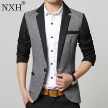 Load image into Gallery viewer, NXH 2016Custom Made Black Double Breasted Men Suits Wedding Suits For Men Costume Homme
