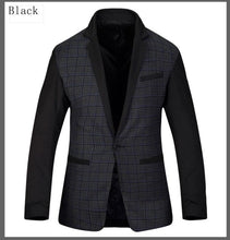 Load image into Gallery viewer, NXH 2016Custom Made Black Double Breasted Men Suits Wedding Suits For Men Costume Homme
